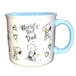 Peanuts World’s Best Dad Coffee Mug Snoopy Love